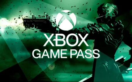 The graphic displays the Xbox Game Pass logo alongside nine new game covers for June 2026.