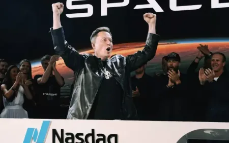 The graphic shows the logos of SpaceX and Cursor positioned side by side to represent the acquisition deal.