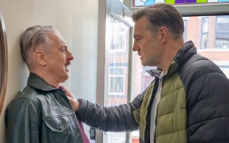 Alan Cumming and David Morrissey star in the Channel 4 drama Tip Toe.