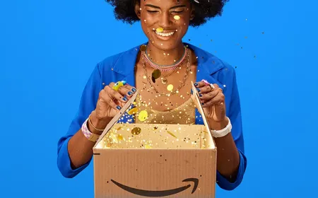 A promotional banner for Amazon Prime Day 2026 highlights discounted electronics and home goods.