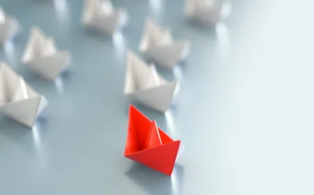 The illustration depicts the emerging chief purpose officer role within modern corporate leadership frameworks.