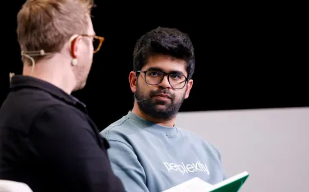 Perplexity CEO Aravind Srinivas discusses the company's planned 2028 IPO