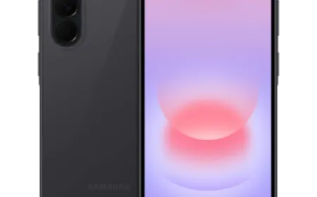 The chart compares software updates and display technology for the Google Pixel 10a and Samsung Galaxy A37.