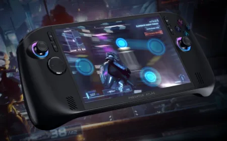The Acer Predator Atlas 8 gaming handheld features Intel custom silicon and was unveiled at Computex 2026.