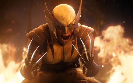 Screenshot of Marvel Wolverine gameplay featuring combat mechanics and the accessibility gore toggle.