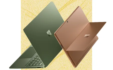 Microsoft Surface Pro 12 and Surface Laptop 8 devices featuring Snapdragon X2 processors