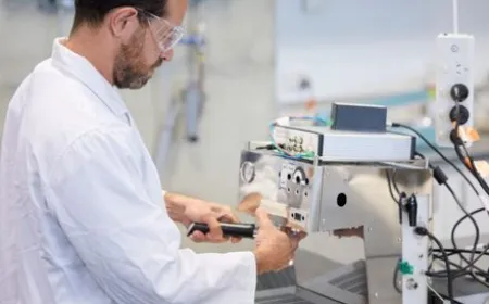 An ultrasonic coffee brewing device extracts espresso using room temperature water.