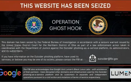 FBI and Google Dismantle AI-Driven Phishing Network