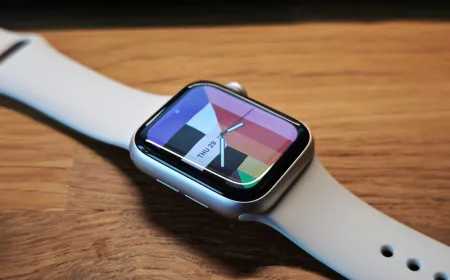 Apple Watch SE 3 44mm Cellular smartwatch with aluminum case and sport band