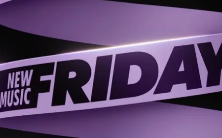 Editor videos and human curators explain track selections in Spotify New Music Friday playlists for US listeners.