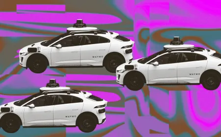 This visualization displays the Waymo Reference Driver model testing autonomous vehicle collision avoidance.