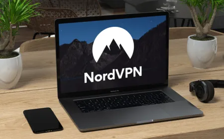 The chart displays a ninety-six percent phishing block rate and zero false positives during NordVPN antivirus testing.