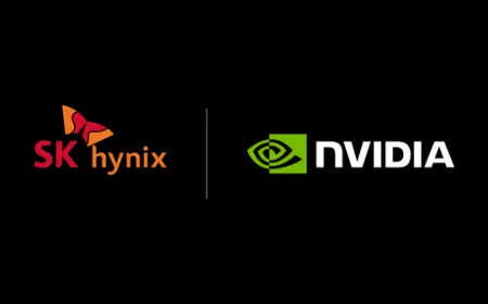 NVIDIA and SK hynix partnership representing advanced memory architecture for AI infrastructure.