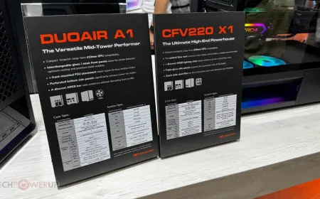 Cougar mid-tower gaming cases featuring large cutouts for balanced airflow and structural integrity