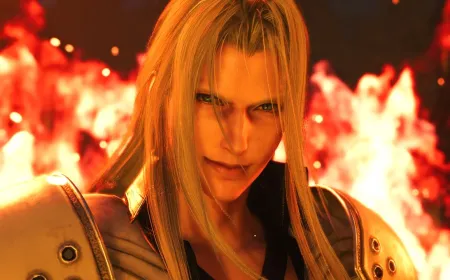 Gameplay screenshot of Final Fantasy VII Rebirth running on Nintendo Switch 2