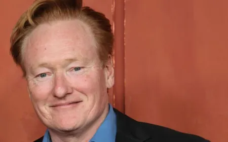 Conan O'Brien presents a comedic cybersecurity training segment focused on combating AI fraud.