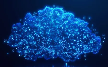 Diagram showing distributed cloud networks and local backup systems for operational resilience