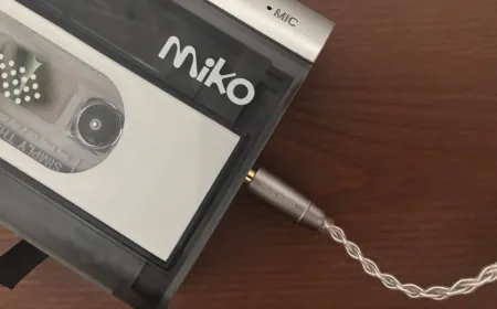 Modern portable cassette player with integrated Bluetooth connectivity and analog tape mechanism