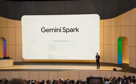 Google Gemini Spark interface displaying automated task management features