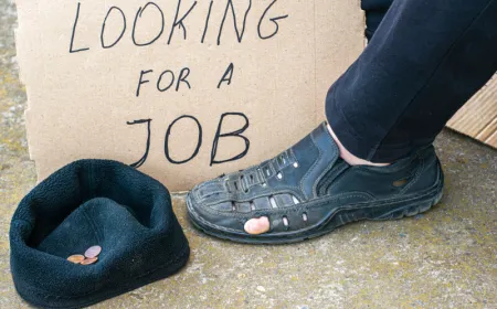 Young professionals work remotely from home desks while reviewing job applications.