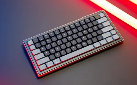 The Cherry XTRFY gaming keyboard features an eight thousand polling rate.