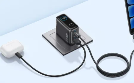 Anker 100W three-port GaN wall charger