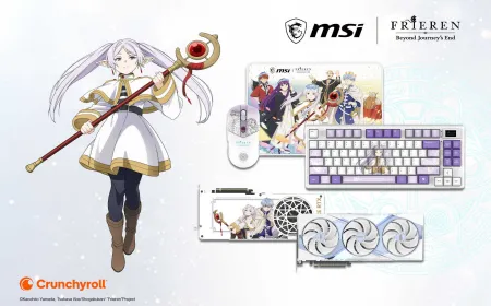 MSI Frieren Gaming Gear: Premium Specs Meet Anime Aesthetics