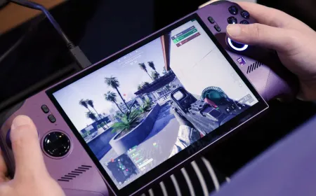 MSI Claw 8 EX AI+ gaming handheld featuring the Intel Arc G3 Extreme processor.
