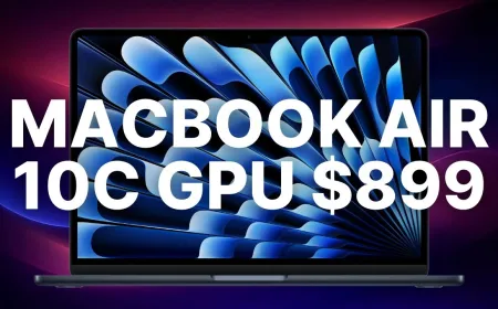 Midnight 13-inch MacBook Air M4 with 10-core GPU, 16GB memory, and 512GB storage