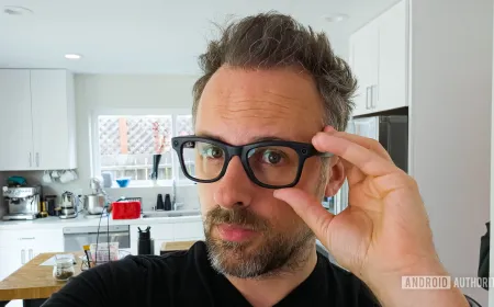 Modified Ray-Ban Meta smart glasses showing a permanently disabled recording indicator.
