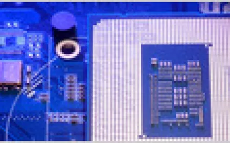 A stock market chart shows sharp declines in Nvidia, Micron, AMD, and Broadcom shares following Broadcom earnings miss.