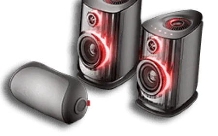 The OXS Thunder Duo X wireless neckband features integrated Dolby Atmos spatial audio drivers.