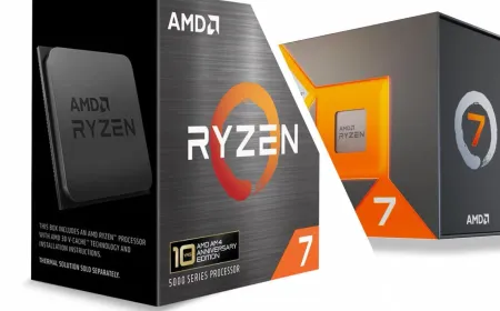 AMD Ryzen 7 5800X3D and Ryzen 7 7700X3D processors appear alongside the Radeon RX 9070 GRE graphics card.