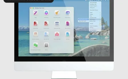 MacMagic dashboard displaying hidden macOS utilities, PDF tools, and media converters in a single interface.