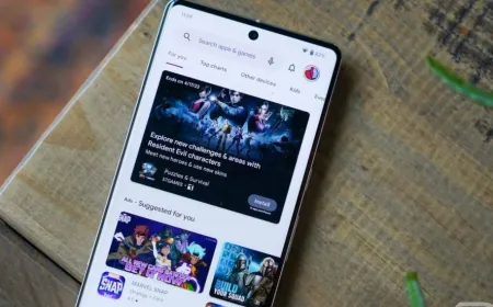 The Google Play Services update interface highlights password import and export features for Android devices.