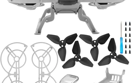 Drone accessory bundle containing extended batteries, ruggedized cases, and precision mounts for 2026 flight operations.