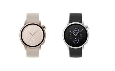 The Sharp debut smartwatch features an OLED display alongside a lightweight smart ring.