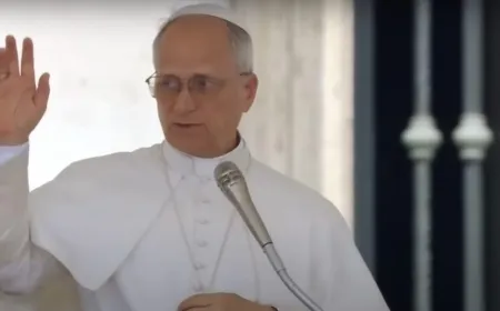 Pope Leo XIV addresses youth during his official visit to Spain, discussing modern technology and religious participation.
