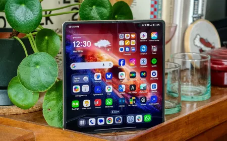 Honor Magic V6 foldable smartphone.