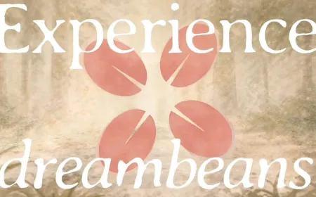 Smartphone displaying the Dreambeans app interface with daily story prompts
