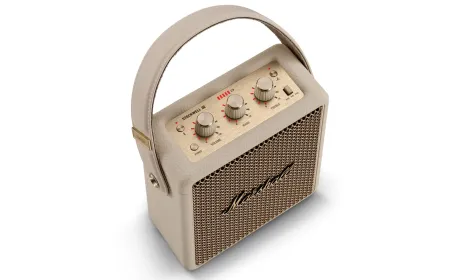 The Marshall Stockwell III portable speaker features modular construction and an extended battery design.