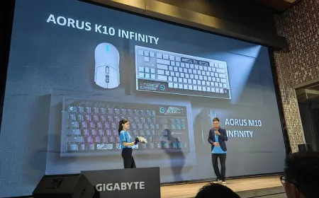 Gigabyte Unveils AORUS INFINITY Peripherals at Computex 2026