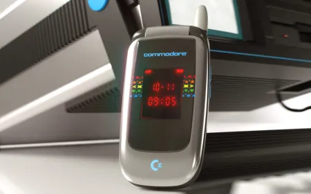 Commodore's New Flip Phone Targets Digital Minimalism