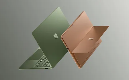 Updated Surface Pro and Surface Laptop models featuring the Snapdragon X2 processor and OLED screens.