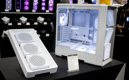 FormulaV Line Air Power G10 and Crystal Z3 computer cases feature adjustable front fans and bottom intake cooling chambers.