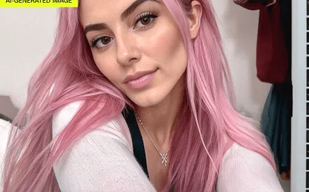 A photorealistic synthetic persona blends seamlessly into a standard social media feed.