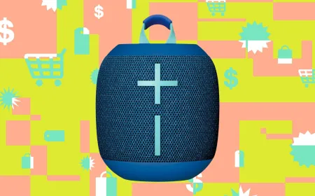 The UE Wonderboom 4 portable speaker features a durable, floatable design and waterproof casing.