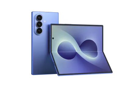 Leaked wallpaper design for the Galaxy Z Fold 8 features visual elements similar to previous Galaxy S series releases.