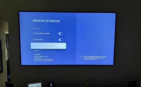 Apple and Google have updated streaming devices to support Thread 1.4 smart home networking.