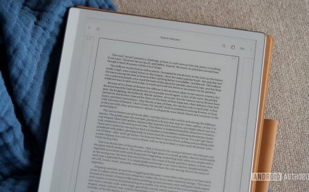 A front view of the BOOX Go 10.3 Gen II e-reader displays its monochrome E-Ink screen and slim frame.